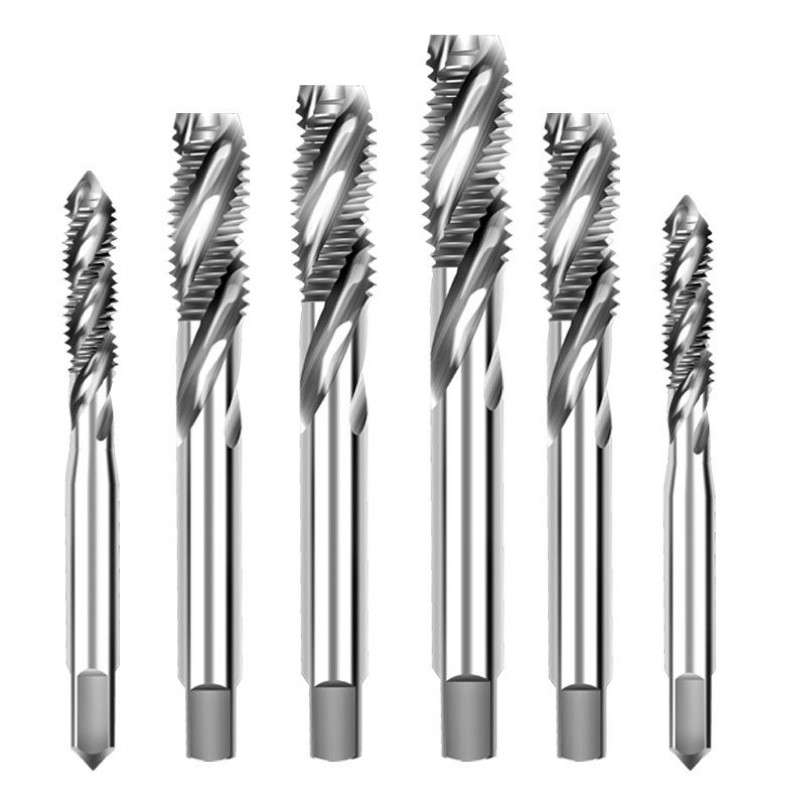 Máy Tap Spiral Tap Tin Coating Thread Cutting Tap cho hợp kim nhôm